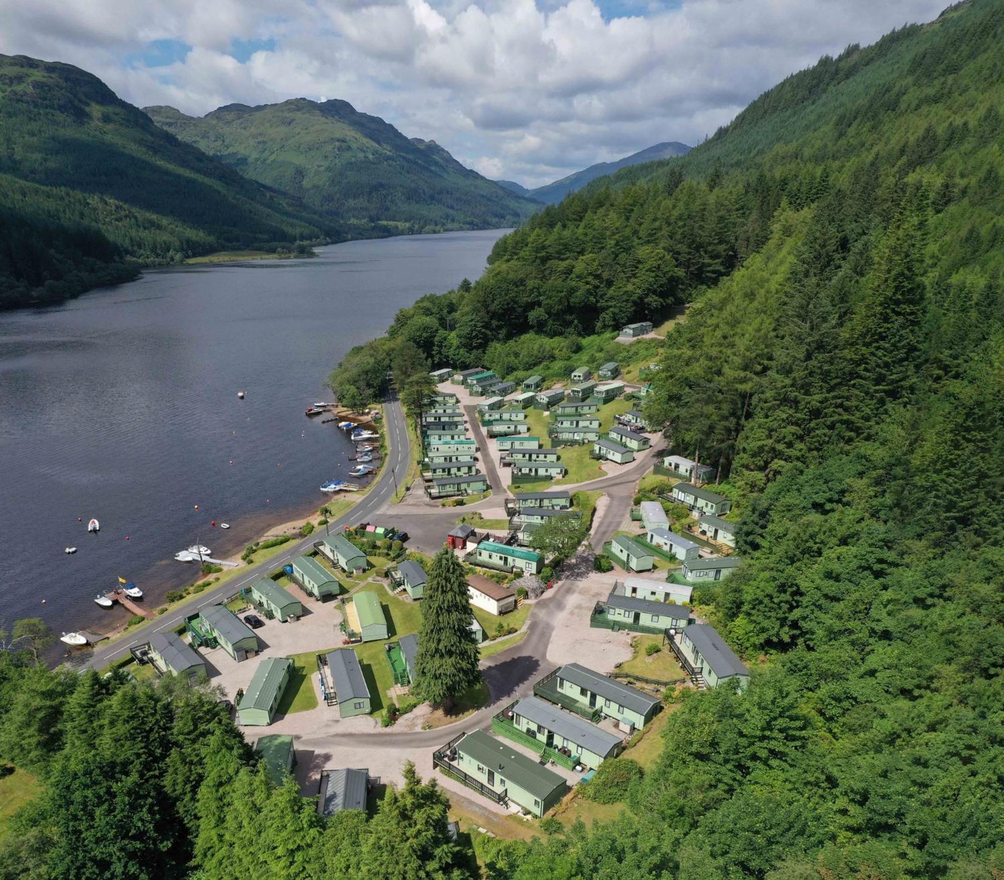 Loch Eck Holiday Park Coirantee Exteriör bild